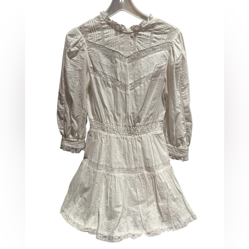 LoveShackFancy for Target White Lace Dress